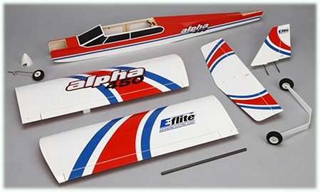 The E-flite Alpha 450 ARF version