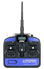 The Spektrum tx for the Blade CX2
