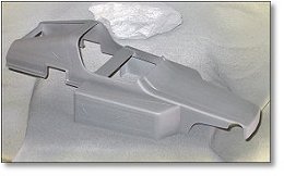 The gun-metal grey coat (x3) done