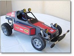 My finished Tamiya Buggy Champ - front 3/4 view