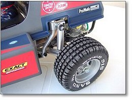Rear wheel detail