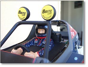 My Buggy Champ driver, ready for action