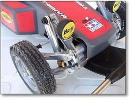 Front suspension detail