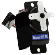 A typical rc car servo
