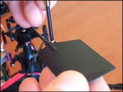 Flybar paddle removal