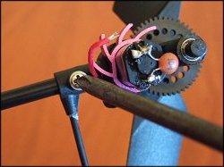Release the tail rotor assembly