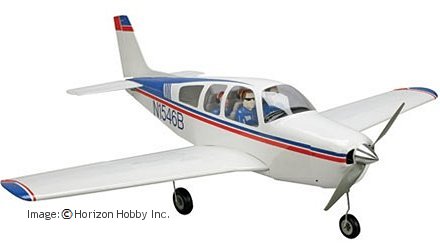 This E-flite Beechcraft Bonanza is a great electric powered ARF rc airplane The E-flite Beechcraft Bonanza ARF plane