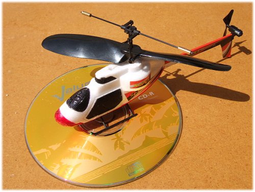 A fairly typical infrared micro helicopter A semi-scale infrared micro helicopter