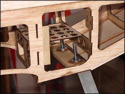 Undercarriage fixing of the Pitts