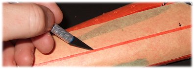 Cutting the control rod slots
