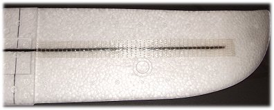Make carbon fiber main spar in wing