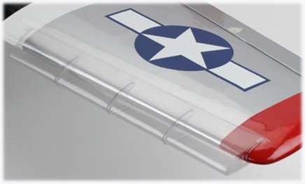 Wing features of the Mustang PTS