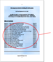 Sample page from the Guide