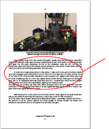 Sample page from the Beginner's Guide to Flying RC Helicopters Sample page from the Guide