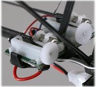 The servo motors on the Ember