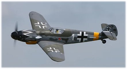 RC warbirds - The ParkZone Messerschmitt Bf-109G looks great in the air!