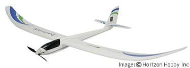 ParkZone Radian electric powered RC glider ParkZone Radian RTF RC powered glider