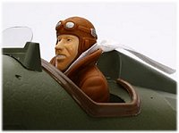 The S.E.5a pilot with scarf!