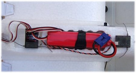 Receiver and li-po pack
