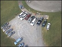 Aerial photo from the Predator UAV
