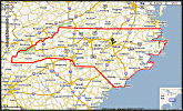 Click to open Google Map of North Carolina