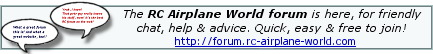Register at the new RC Airplane World forum for immediate access!