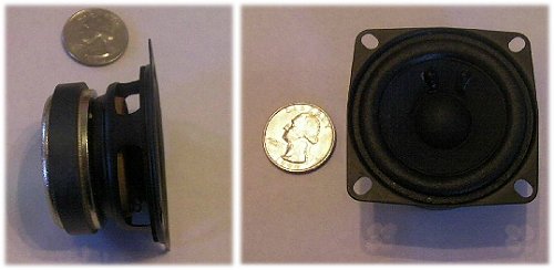 Size of speaker used in the rc plane sound module made by Andrew An rc plane sound module speaker