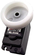 RC sailboat winch servo