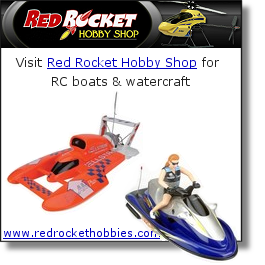 Buy RC boats at Red Rocket Hobby Shop