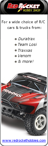 Browse RC cars and trucks at Red Rocket Hobby Shop Browse RC cars and trucks at Red Rocket Hobby Shop