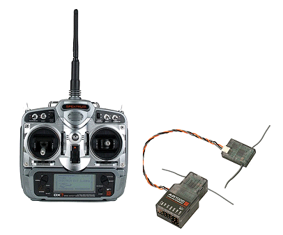Spektrum DX7 Heli rc set