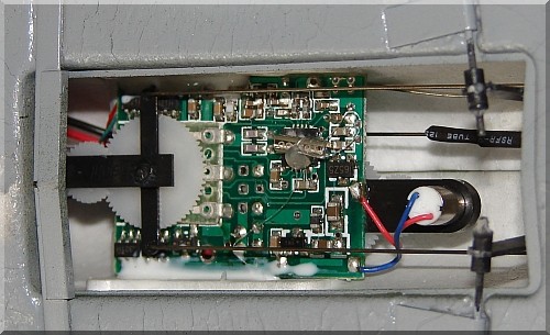 The Spitfire's innards