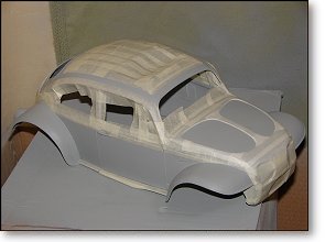 Masked up and awaiting top coats
