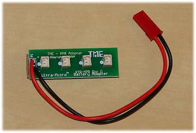 The TME Ultra-Micro battery adapter