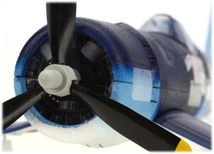 Good scale detailing on the UM Corsair