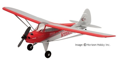 The UMX Carbon Cub mini rc plane