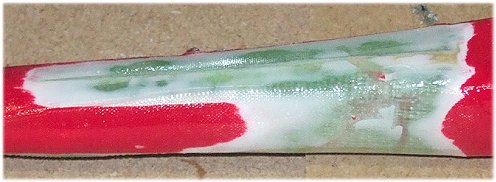 Fibreglass fuselage repair - All new glass cloth applied