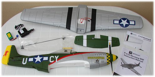 The P-51D BL BNF unwrapped