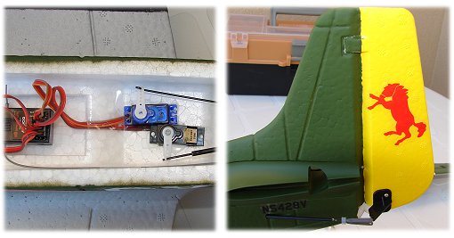 The optional rudder conversion