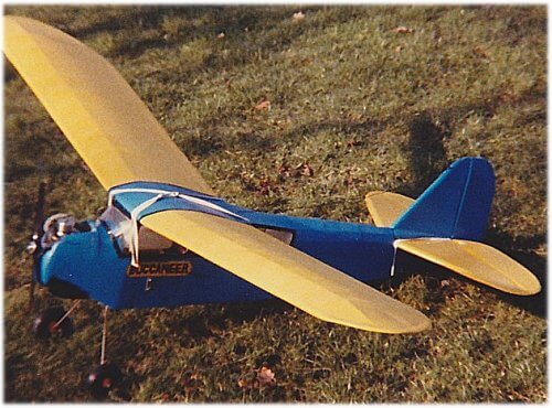 My 3 channel RC Buccaneer