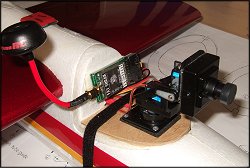 The camera, gimbal, VTX & antenna