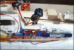 FPV equipment in the nose