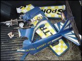 RC plane crashes