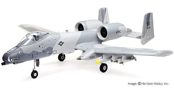 E-flite A10 Thunderbolt foam rc airplane