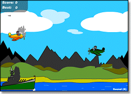Bomber Bob free flying game