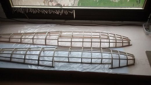 Both fuselage halves