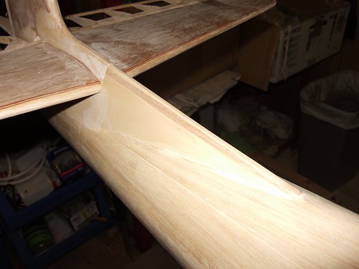 The tail fairing of the Lunak