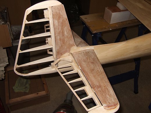 plywood rc plane