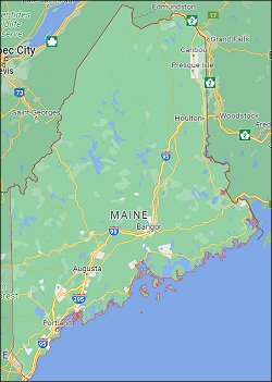 Click to open Google Map of Maine