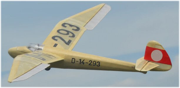 Minimoa RC glider